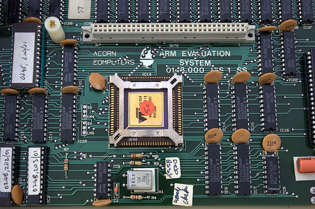 The ARM1 in the Acorn ARM Evaluation System