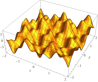 All of the sine elements in the Lander landscape generator