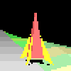 A rocket in Lander